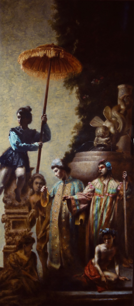 Antoine Verdier - Allegory of Architecture - Oil on canvas