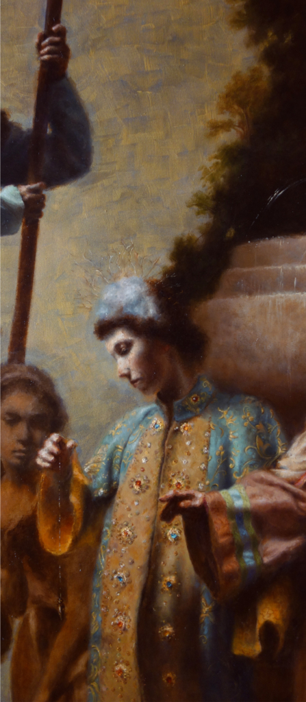 Antoine Verdier - Allegory of Architecture - Oil on canvas - detail