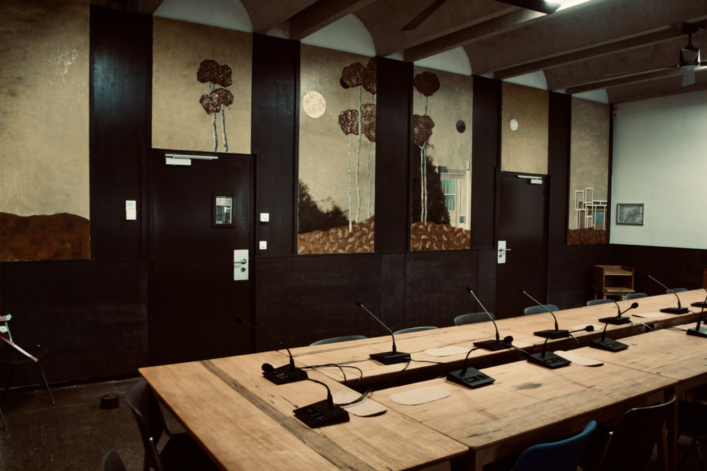 Antoine Verdier - Salle des conseils- Oil on canvas - vue d'ensemble