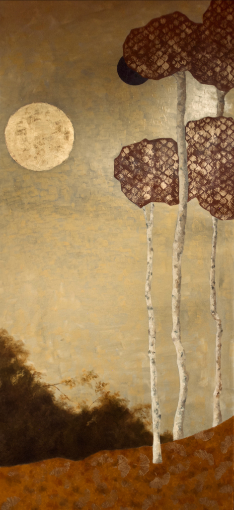 Antoine Verdier - Salle des conseils- Oil on canvas - détail